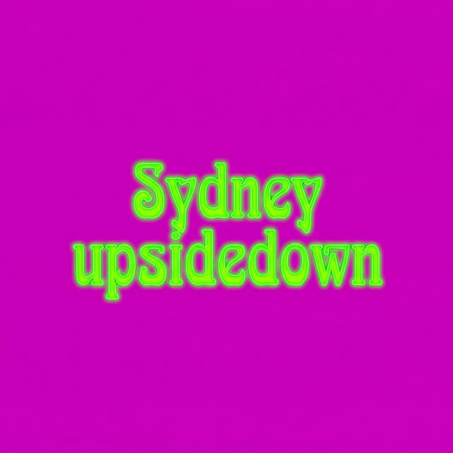 Sydney upsidedown